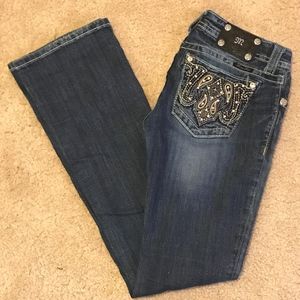 MISS ME bootcut jeans sz 27
